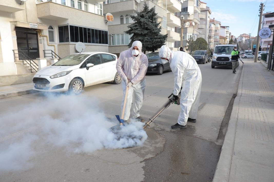 Belediyeden haşerelere önlem