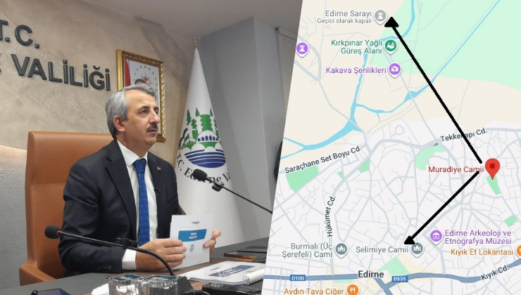 Selimiye’den Edirne Sarayı’na yeni turizm rotası!