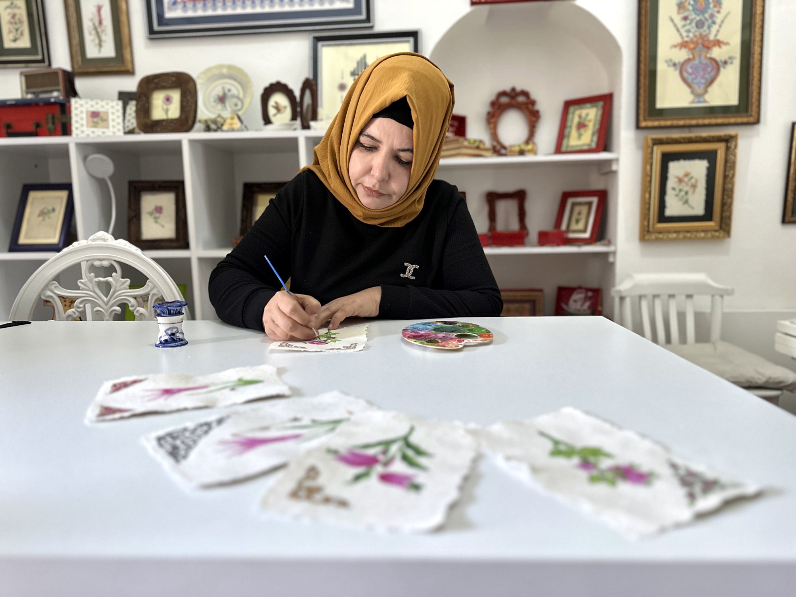 Edirnekariyi el yapımı kağıtlarıyla buluşturdu