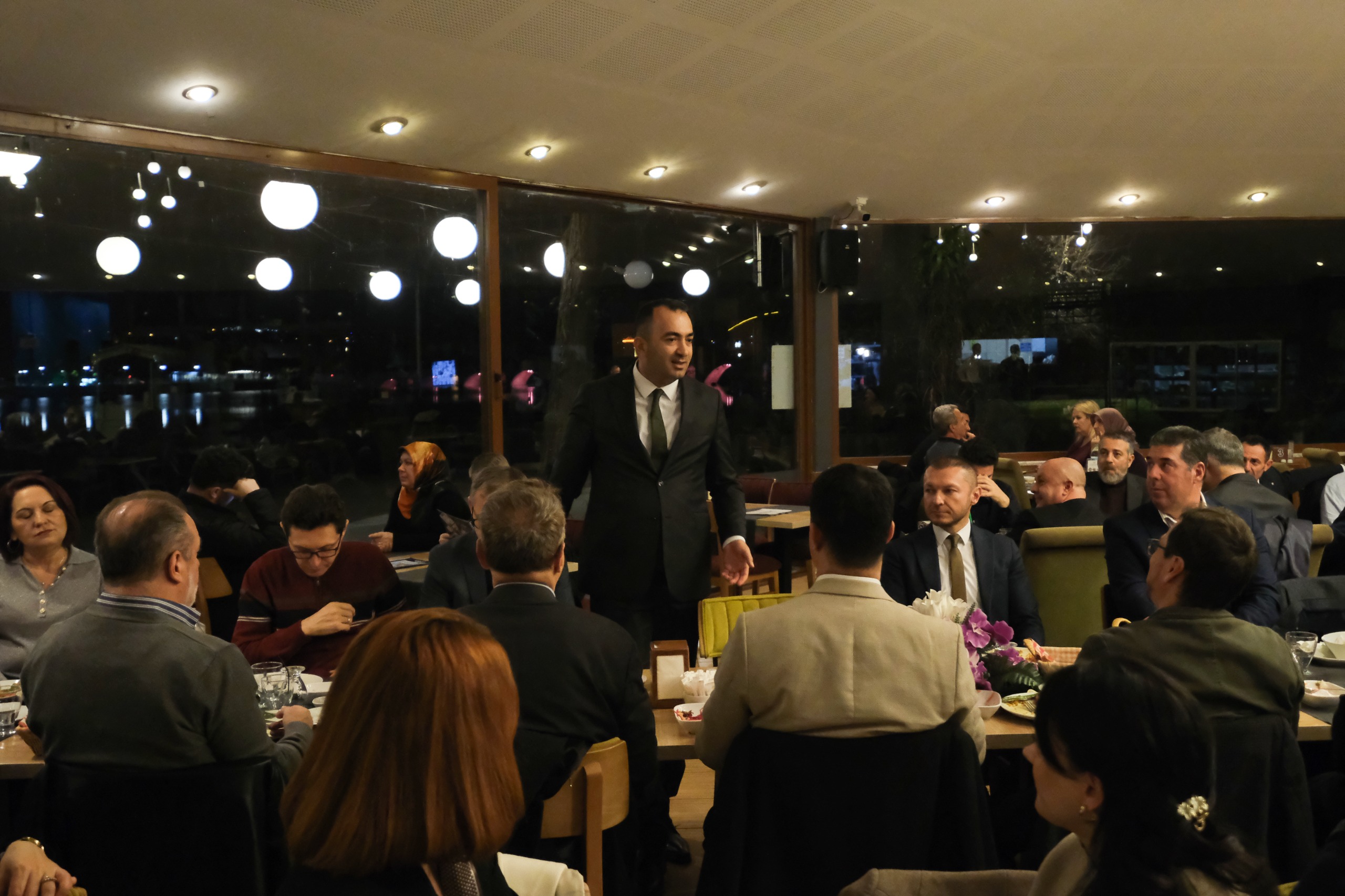 İl Milli Eğitim Müdürü Yılmaz'a veda yemeği