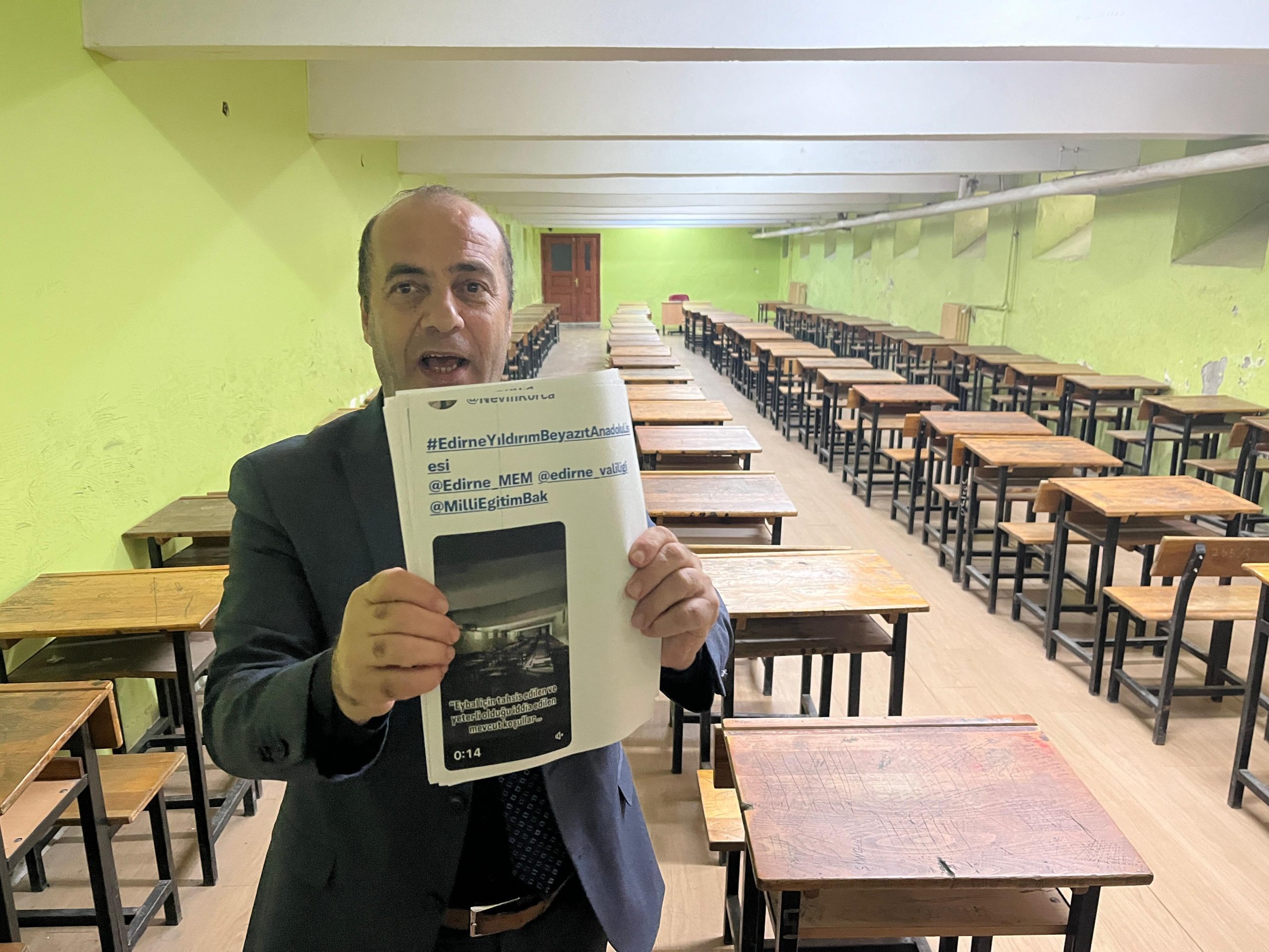 1. Murat Anadolu Lisesi Müdürü'nden isyan!