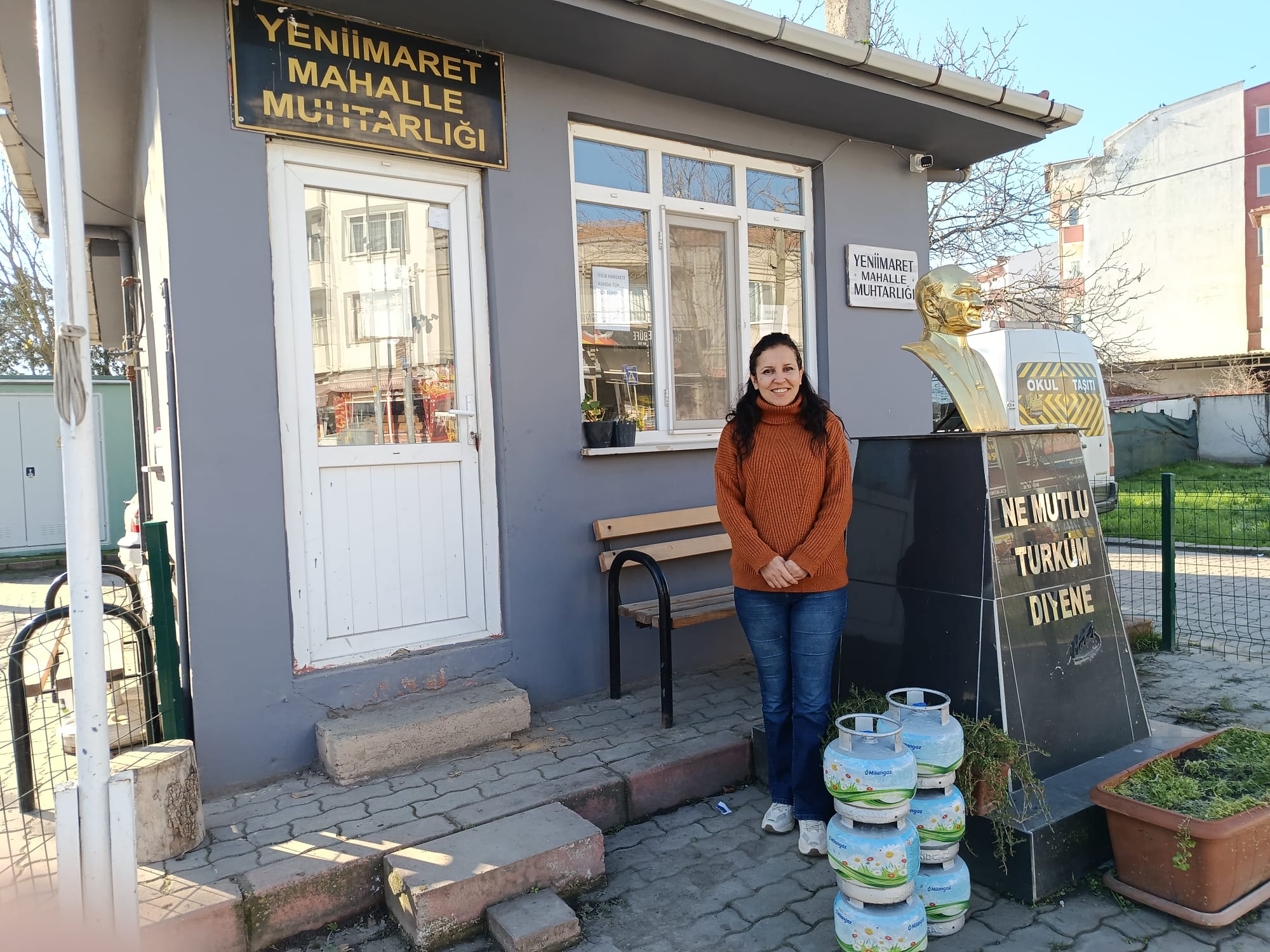 Muhtardan örnek kampanya