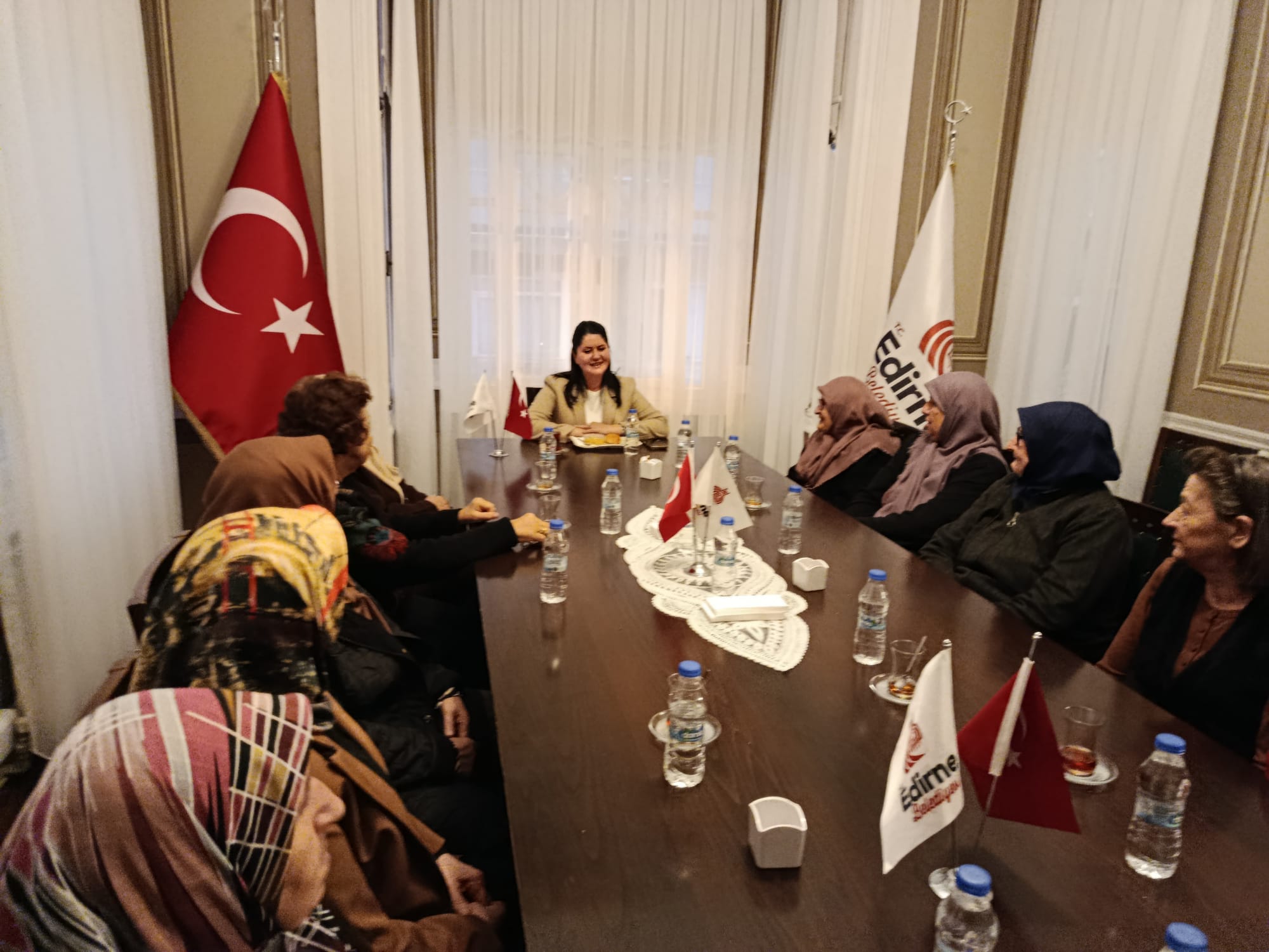 Konak Edirne’de duygu dolu buluşma