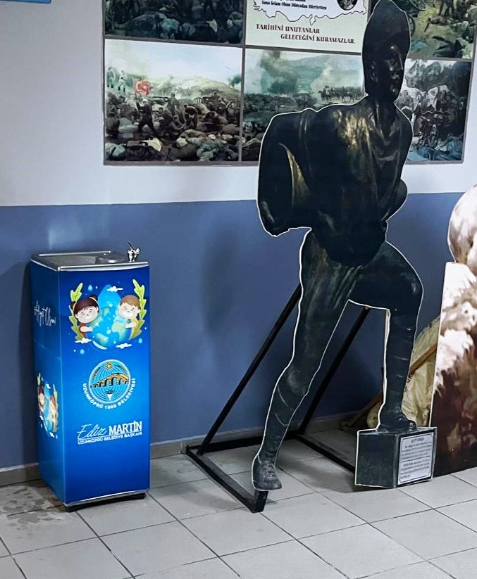 Başkandan okullara  hayati destek