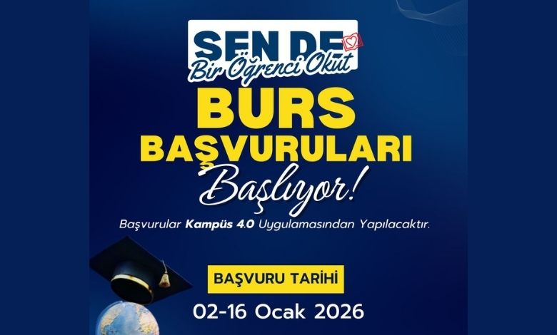T.Ü.'de burs başvuruları başlıyor