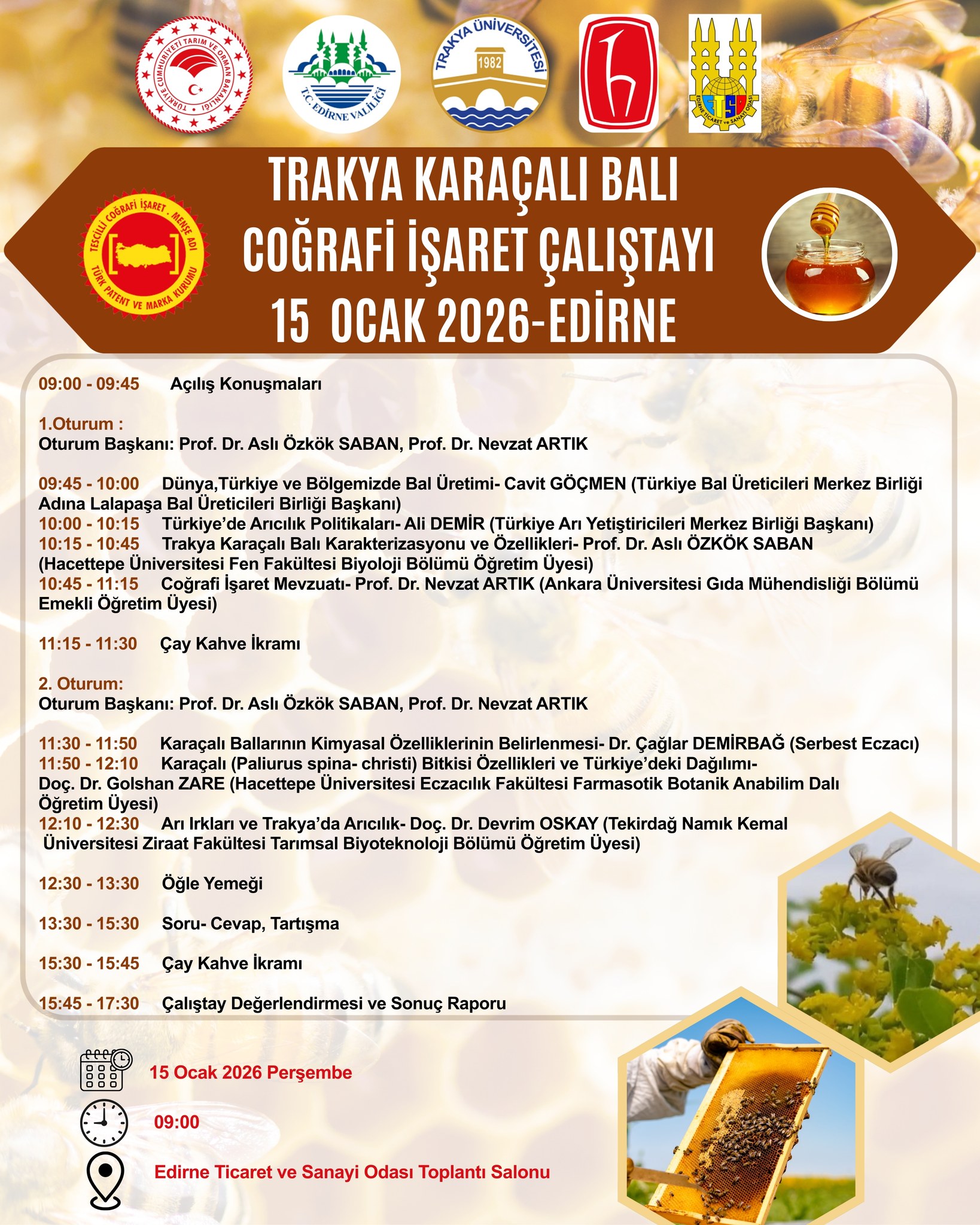 Trakya Karaçalı Balı İçin Coğrafi İşaret Süreci Başlıyor