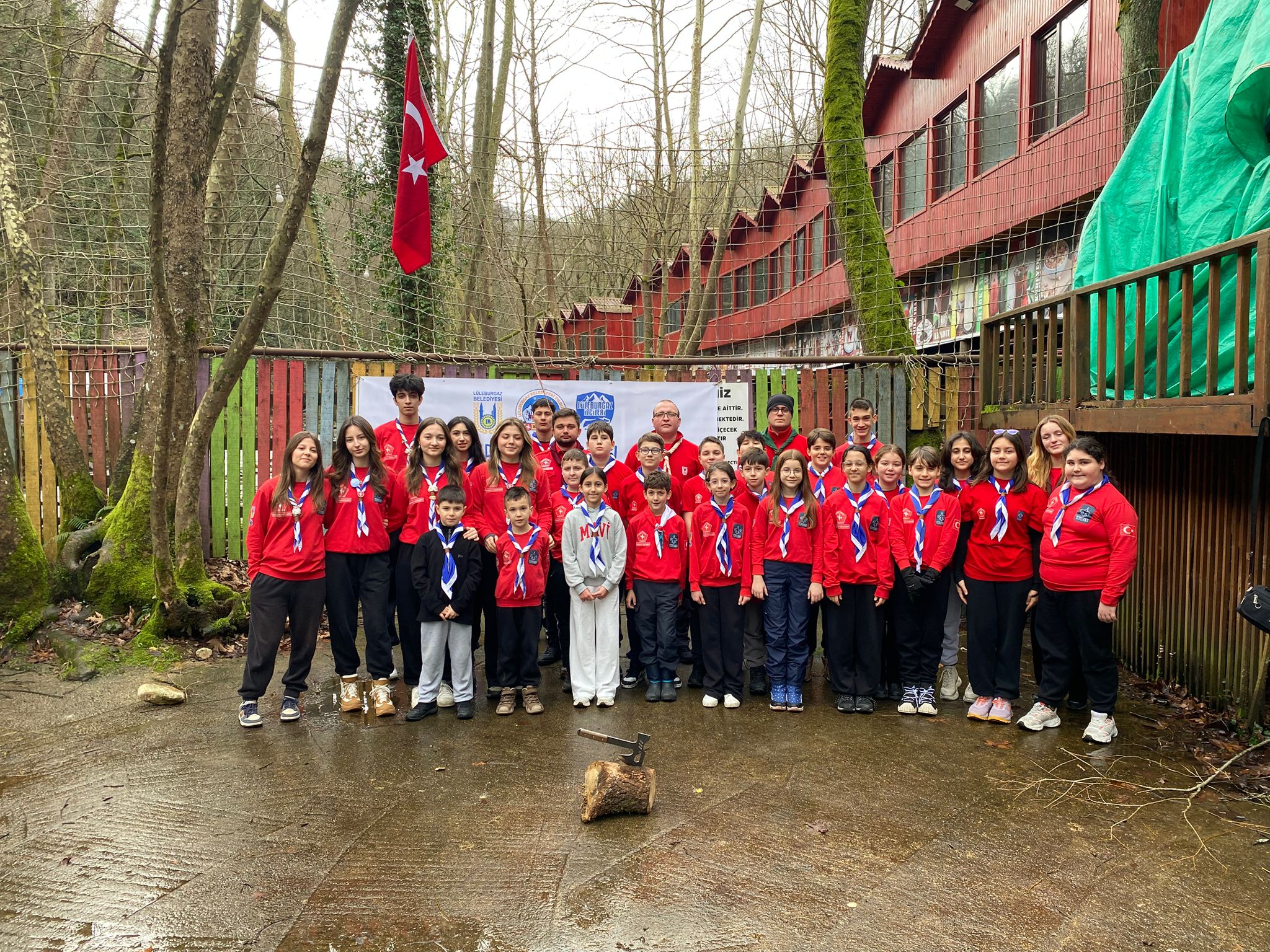 Minik İzciler Kış Kampı’nda