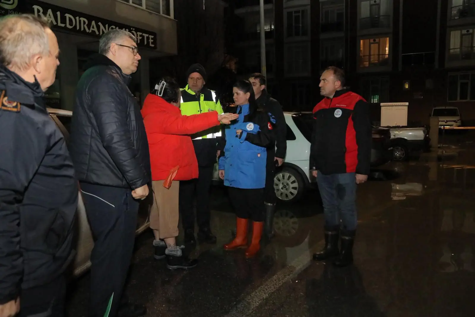 Gencan'dan yağış mesaisi