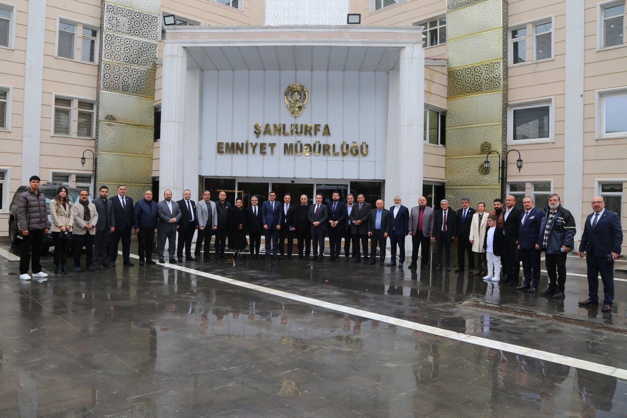 TİMBİR Heyetinden Şanlıurfa İl Emniyet Müdürü Atilla Aksoy’a ziyaret