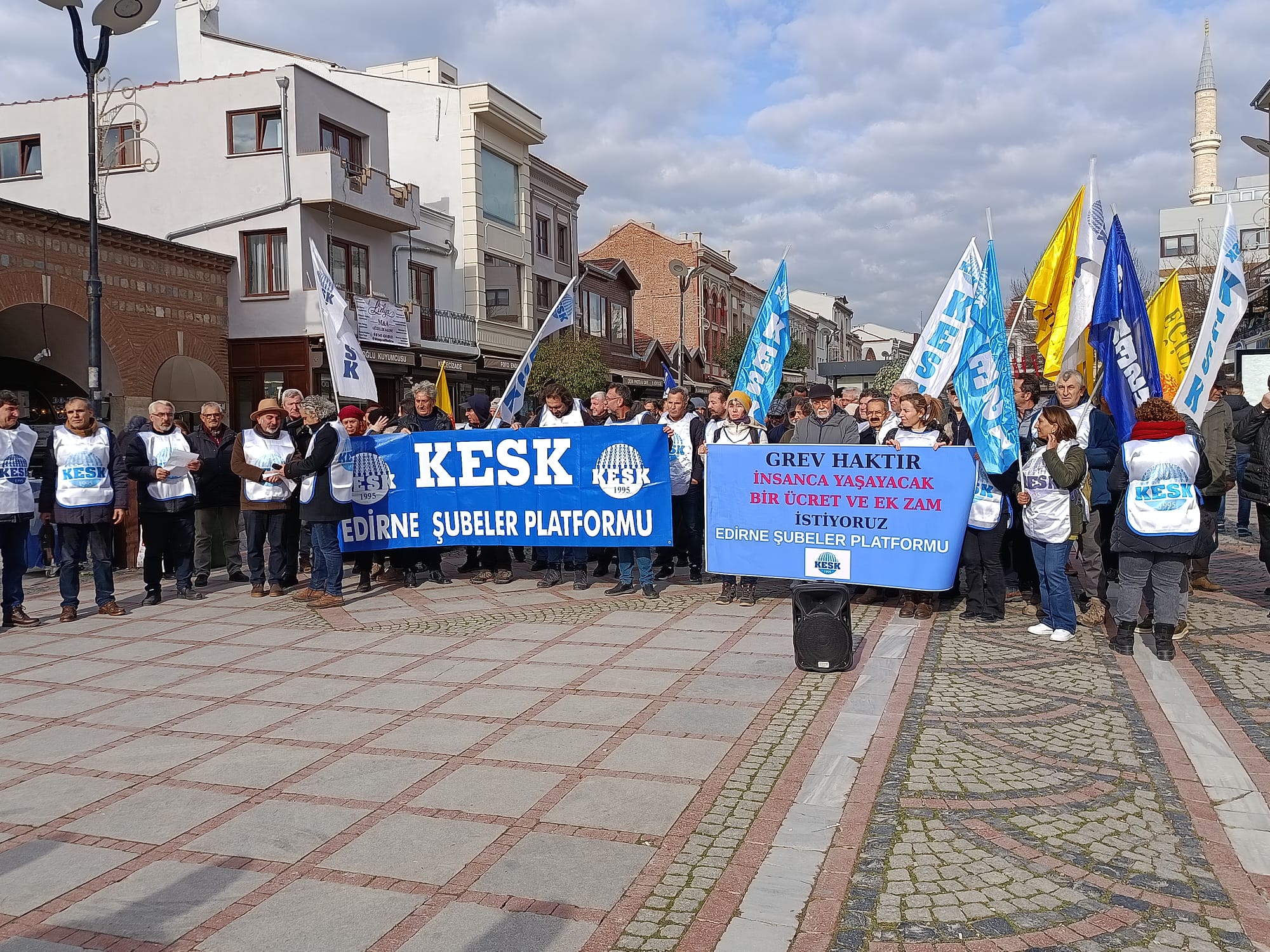 KESK'ten 'iş bırakma' eylemi