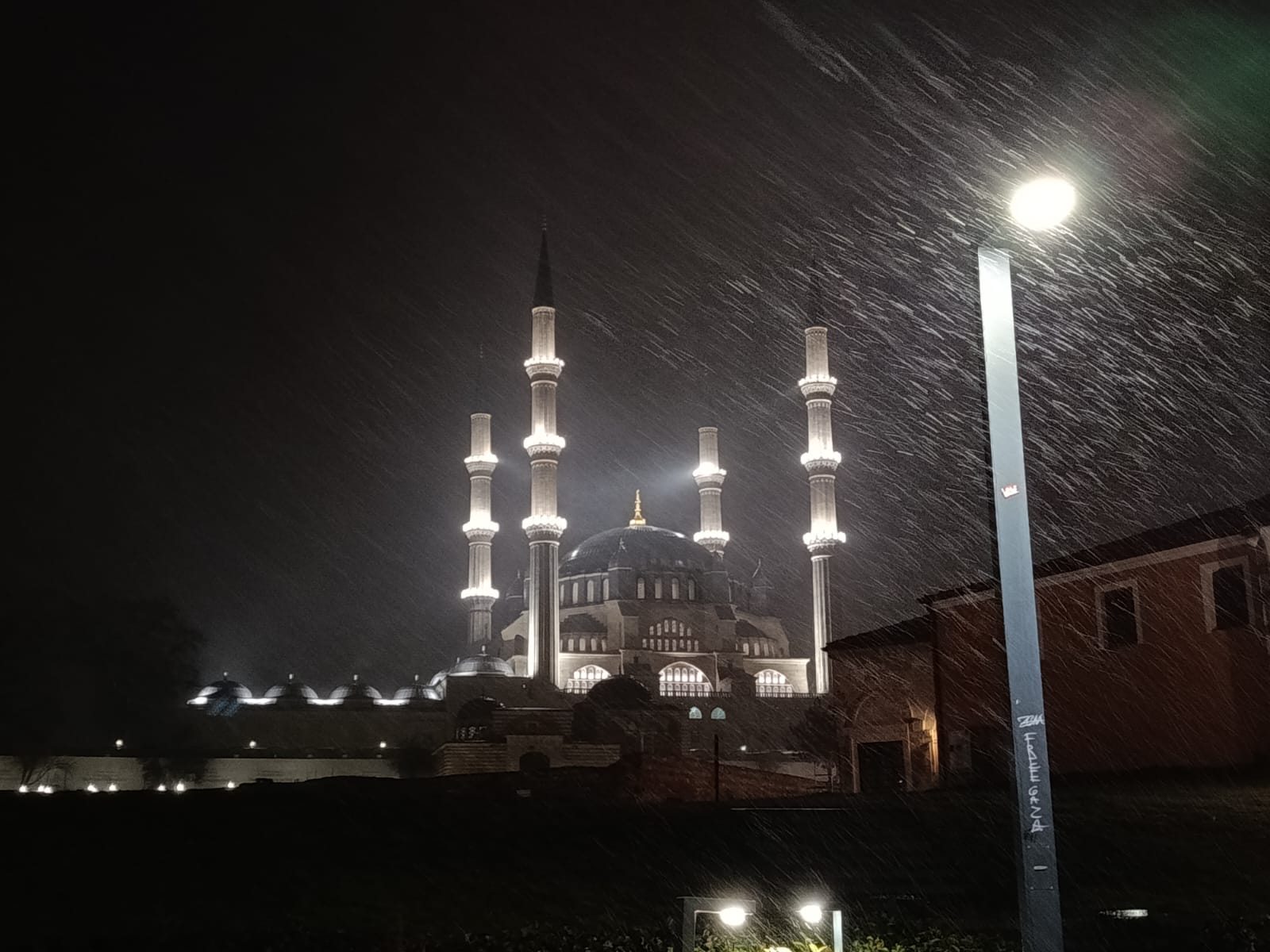 Edirne buz tuttu!