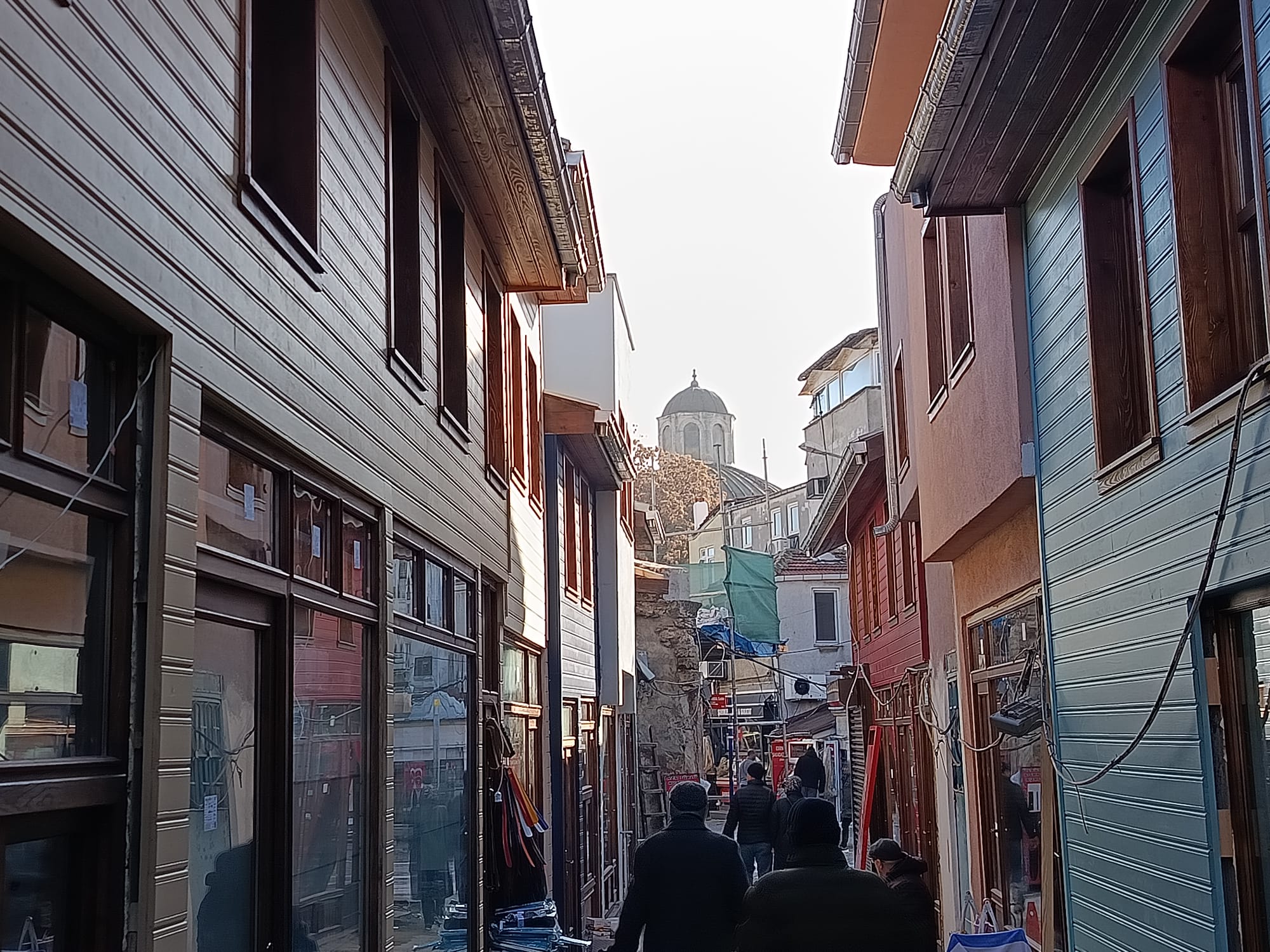 Edirne'nin en dar çarşısı artık böyle görünüyor