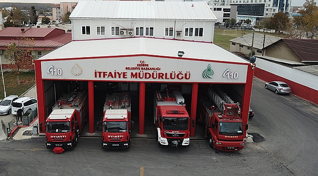 Edirne İtfaiyesi 2025 Raporunu Açıkladı