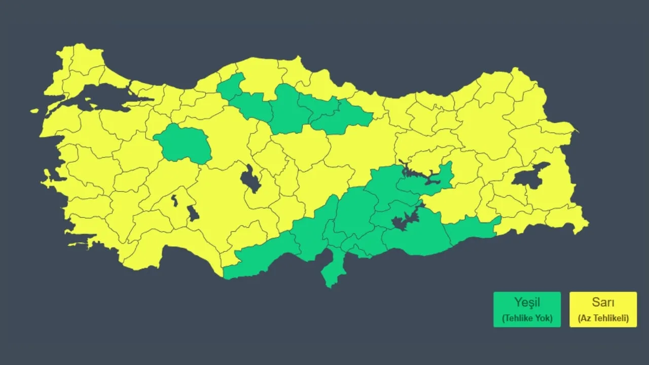 Meteoroloji’den "sarı" uyarı