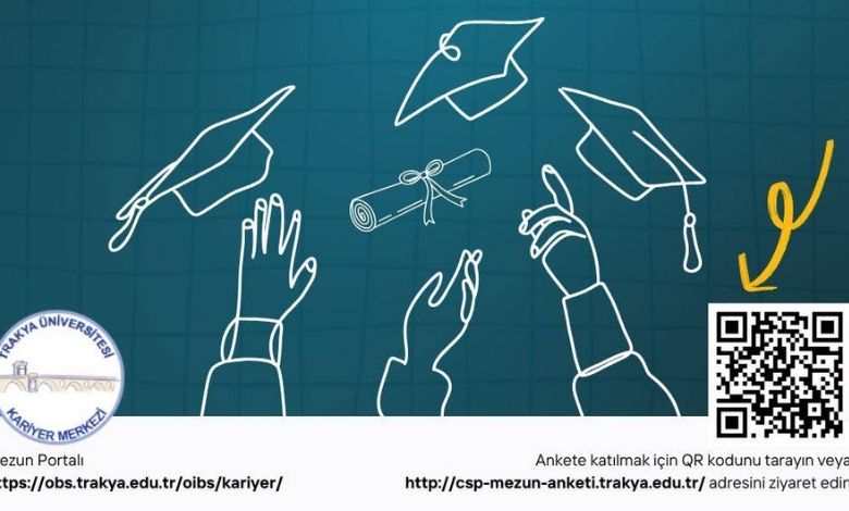 Trakya Üniversitesi'nden mezunlarına çağrı!