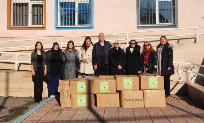 İki okul arasında anlamlı dayanışma