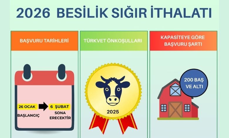 Besiciler Dikkat! İthalat Başvuruları İçin Süre Sınırlı