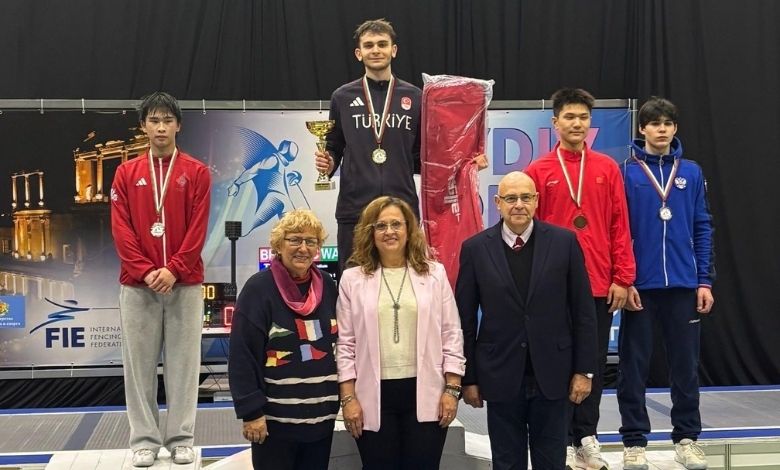 Edirneli eskrimci Dünya Kupası’na damga vurdu