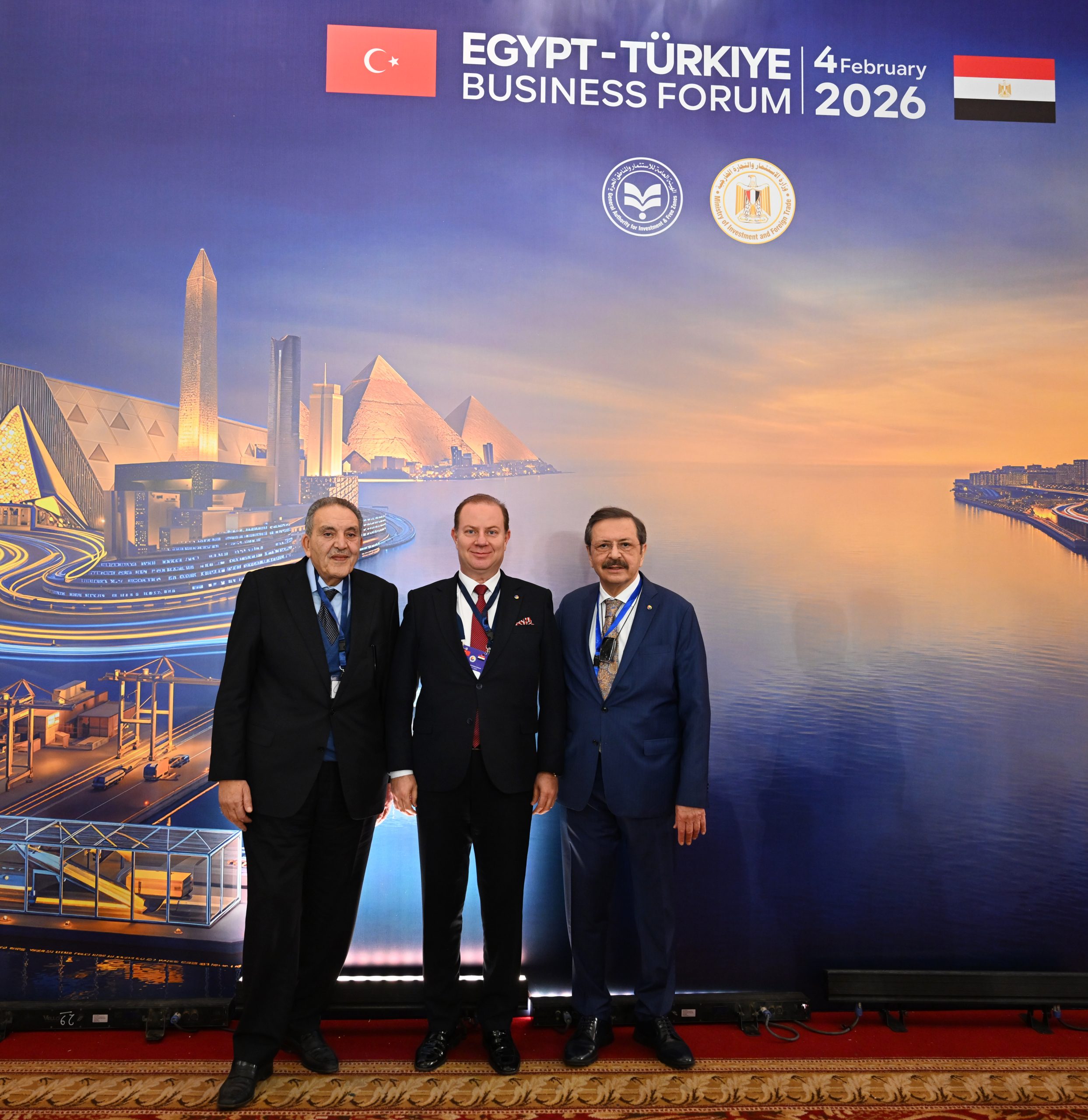 ETB Başkanı Özay Öztürk Türkiye-Mısır İş Forumu’nda