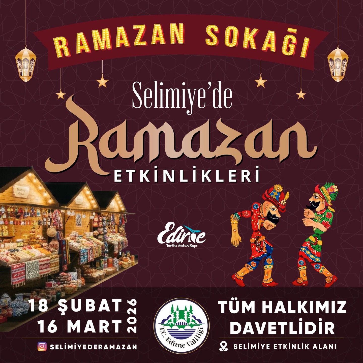 Selimiye’de Ramazan Sokağı Kuruluyor