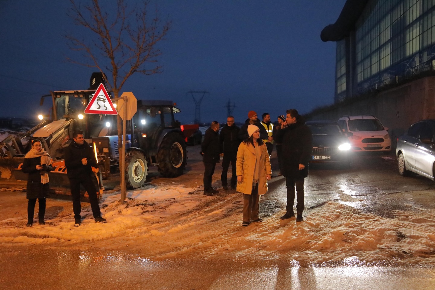 Başkan Gencan; Belediye ekipleri 24 Saat Görevde