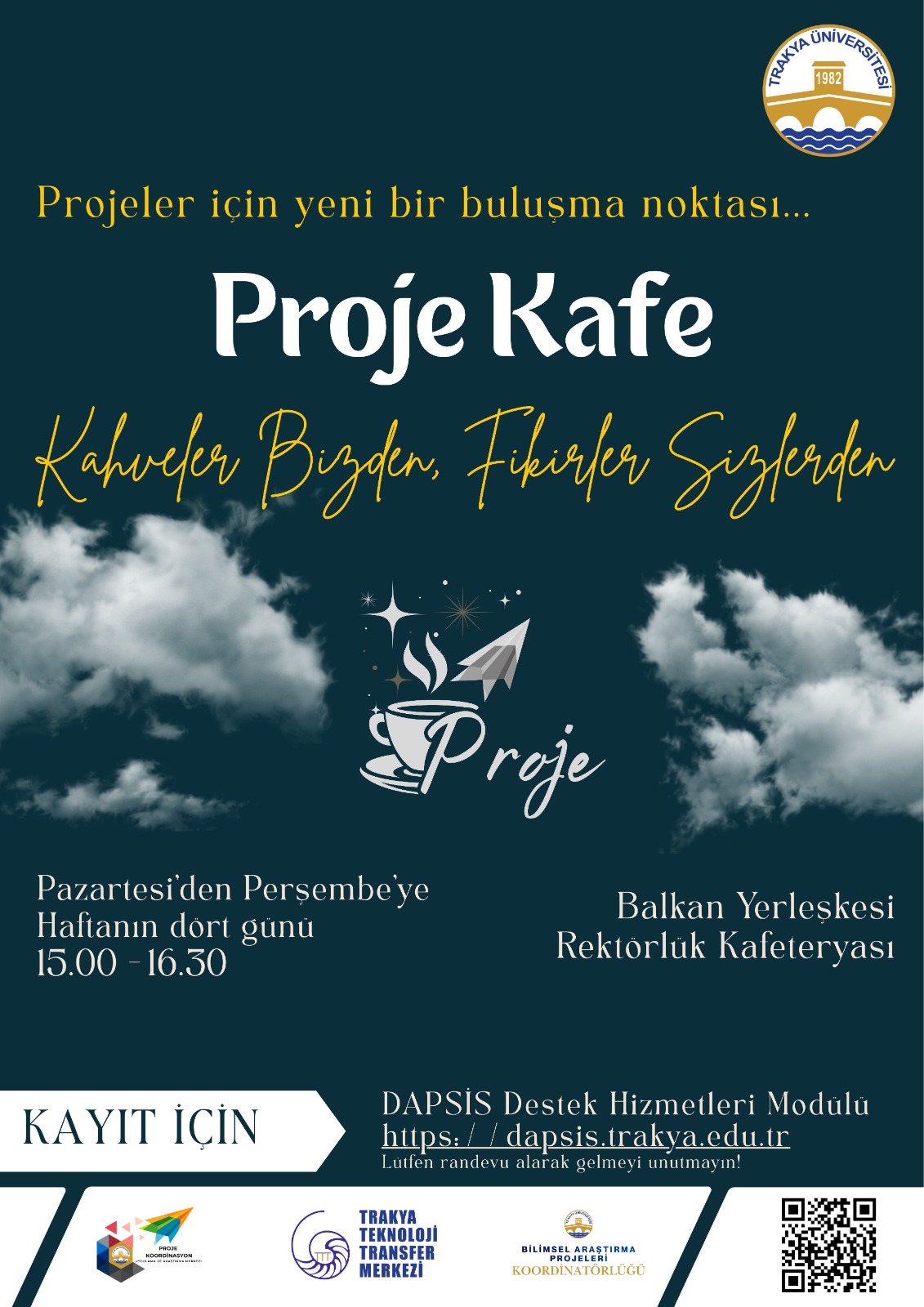 Proje Kafe ile Fikirler Demleniyor