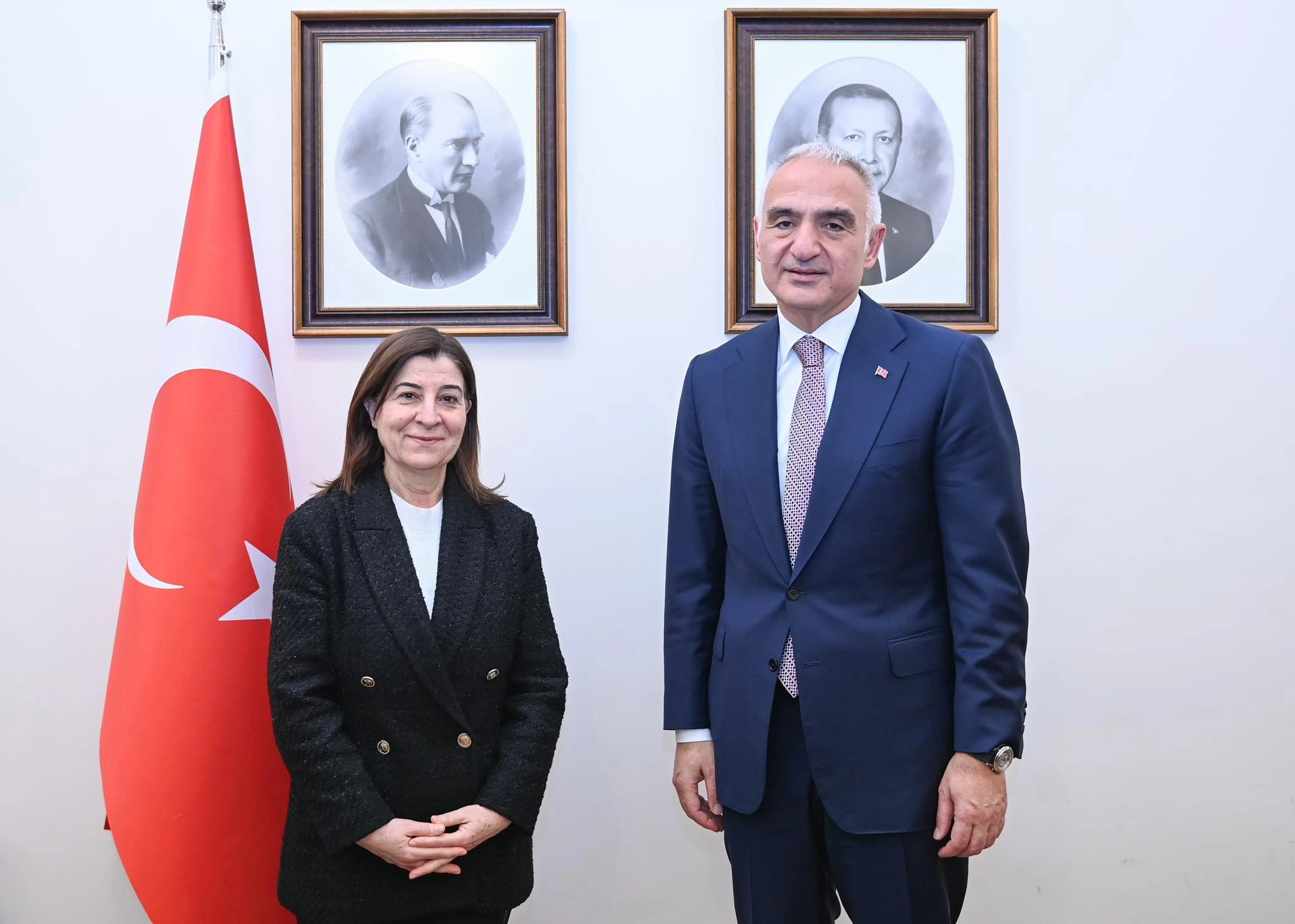 Aksal’dan Bakan Ersoy’a Ziyaret