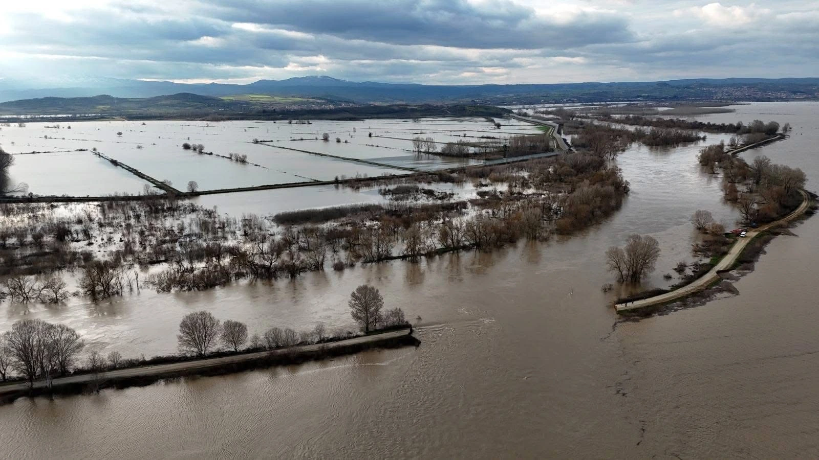 Çeltik Tarlaları Sular Altında