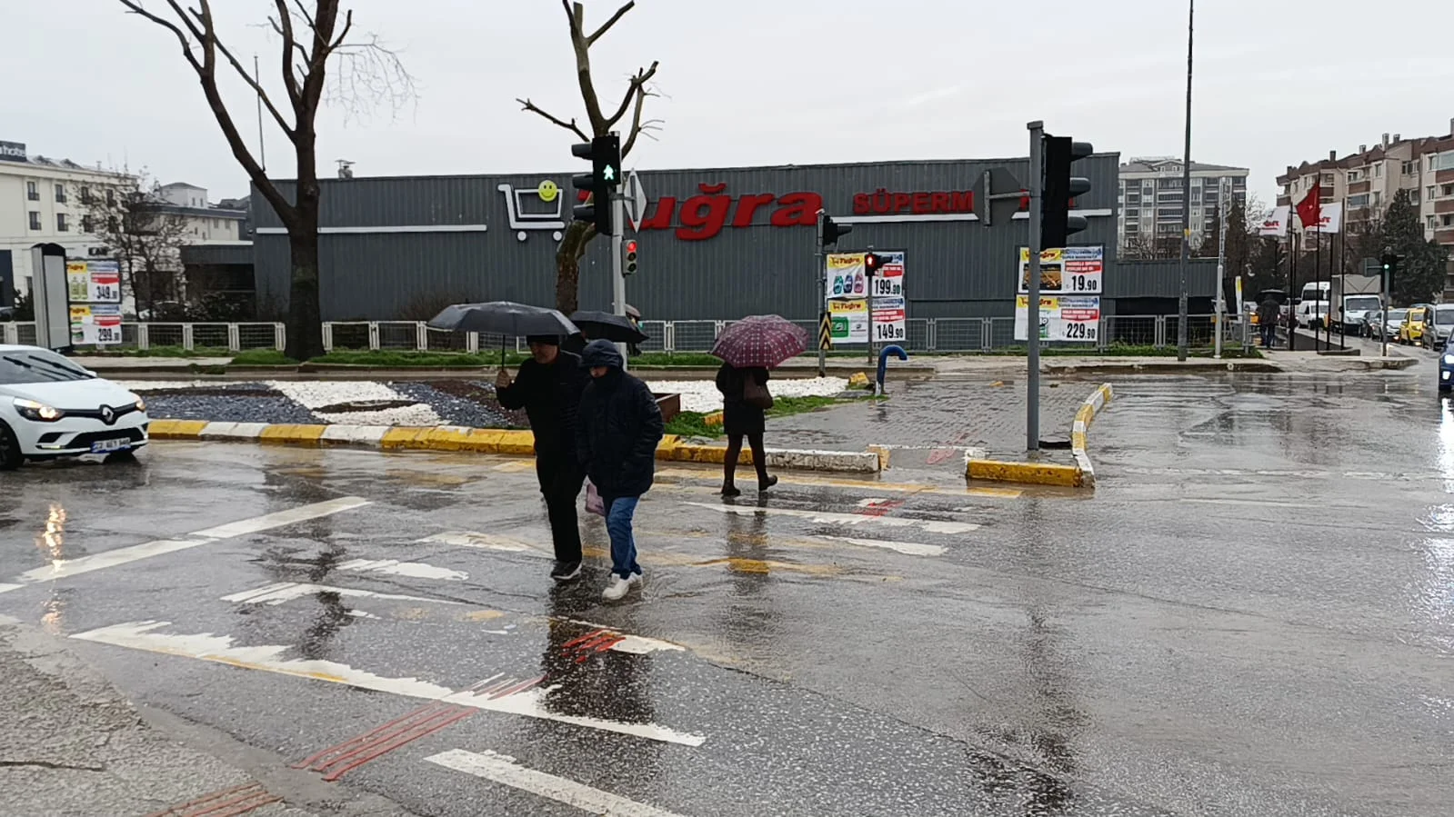 Edirne'de yağışlı hafta sonu
