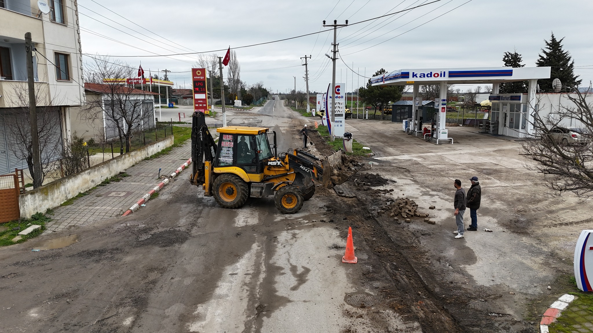 Meriç'te altyapı atağı