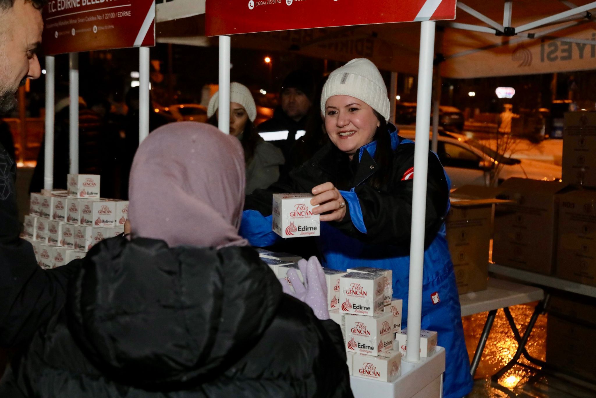 Berat Kandili İkramı Başkan Gencan’dan