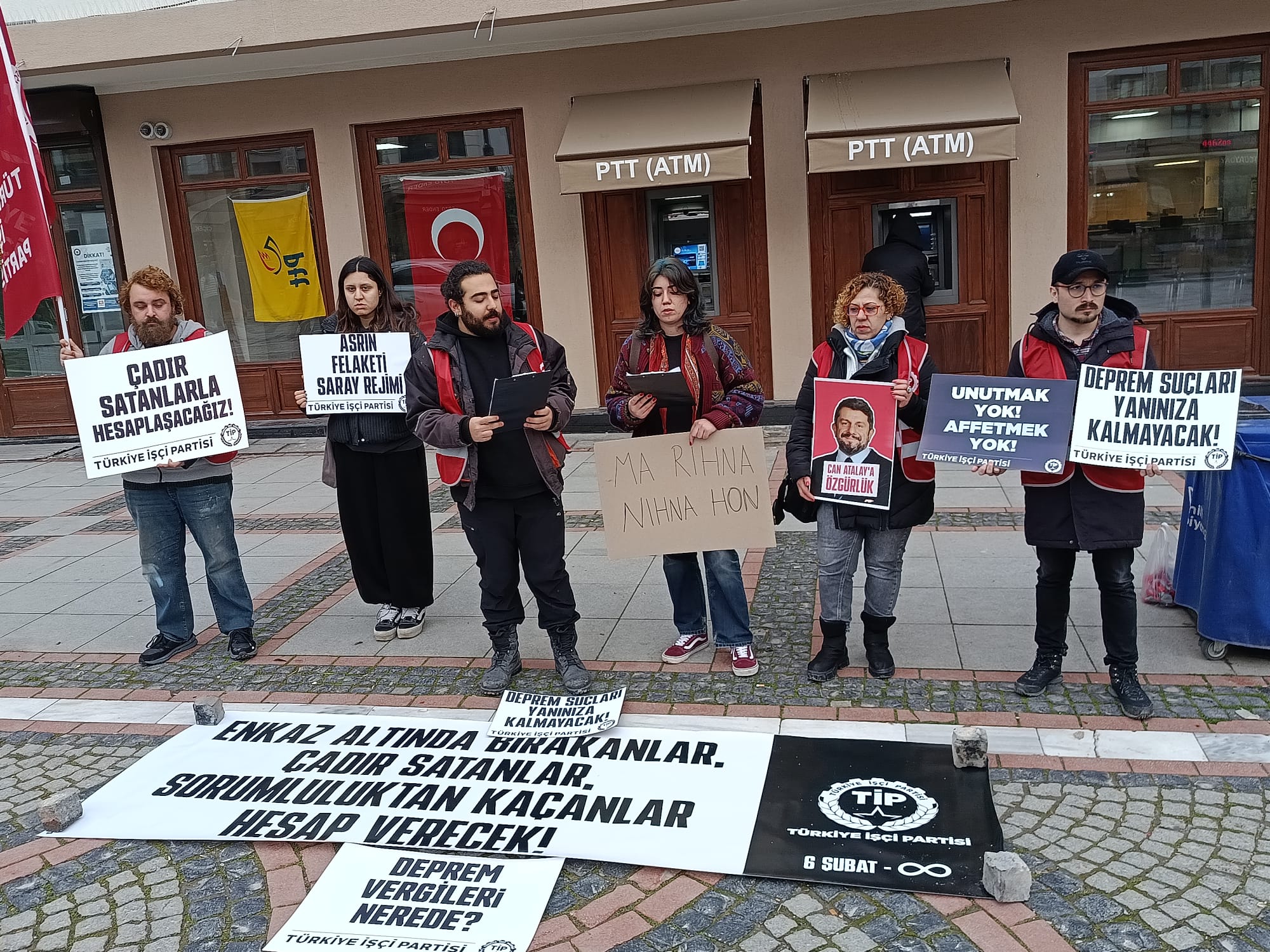 TİP'ten 6 Şubat için 'adalet' çağrısı