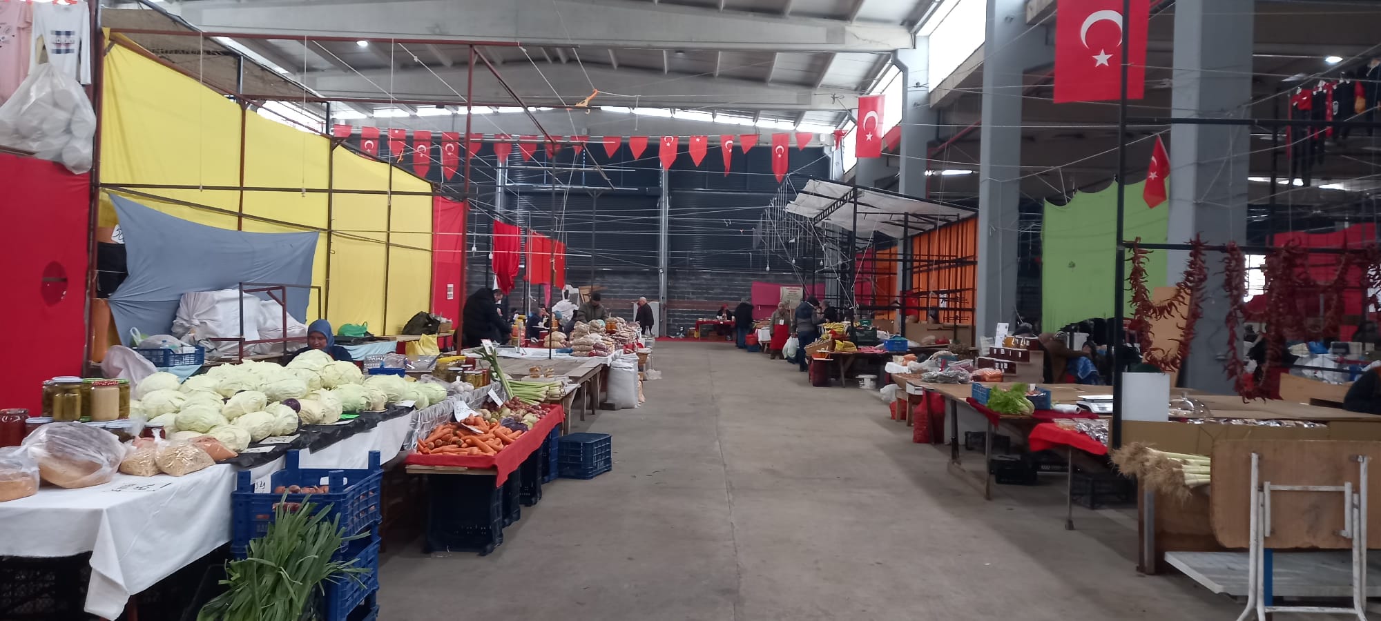 Yağmur Bereketi Bu Kez Pazara Uğramadı