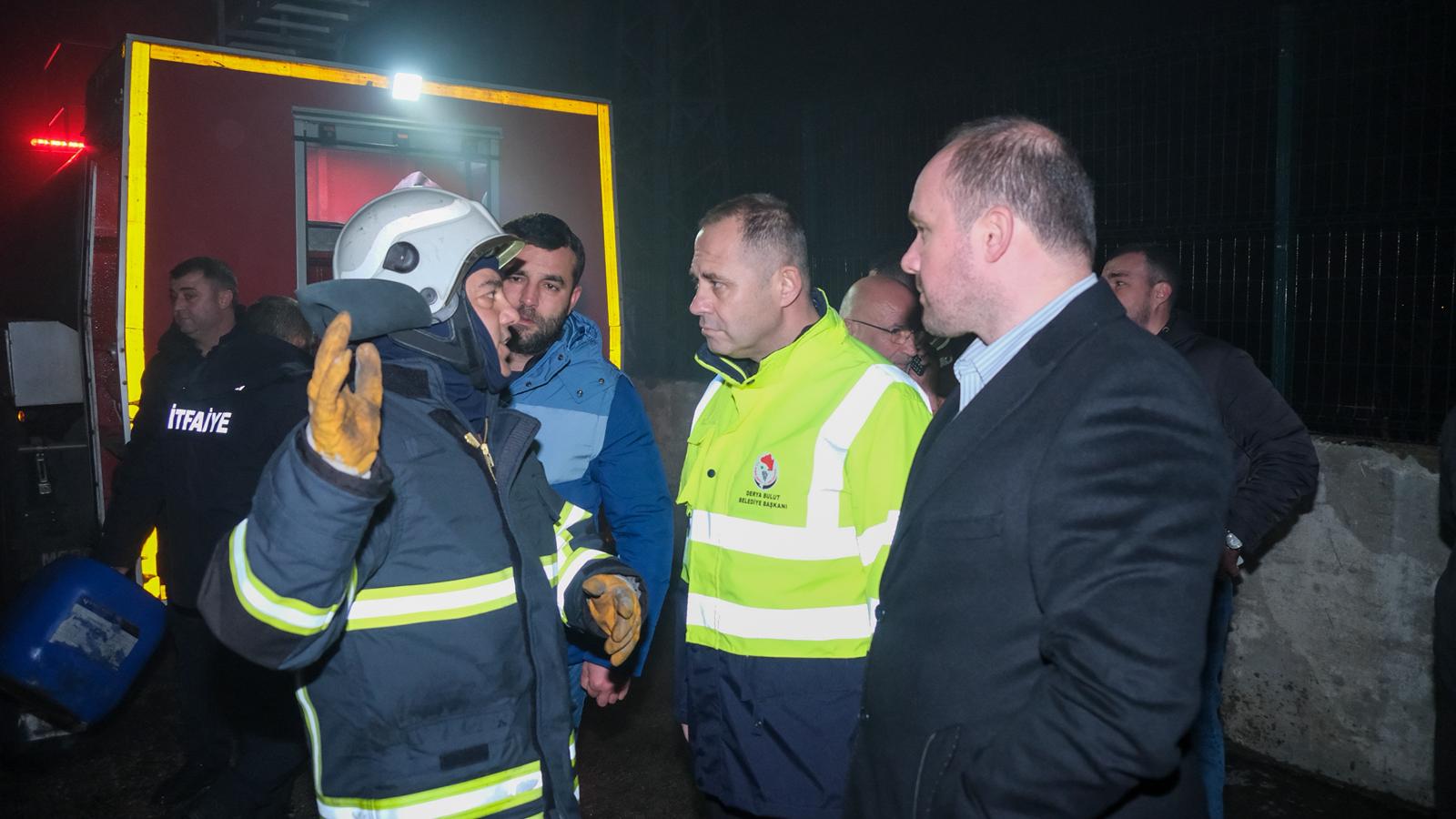 İnece’de Fabrika Yangını Kontrol Altına Alındı