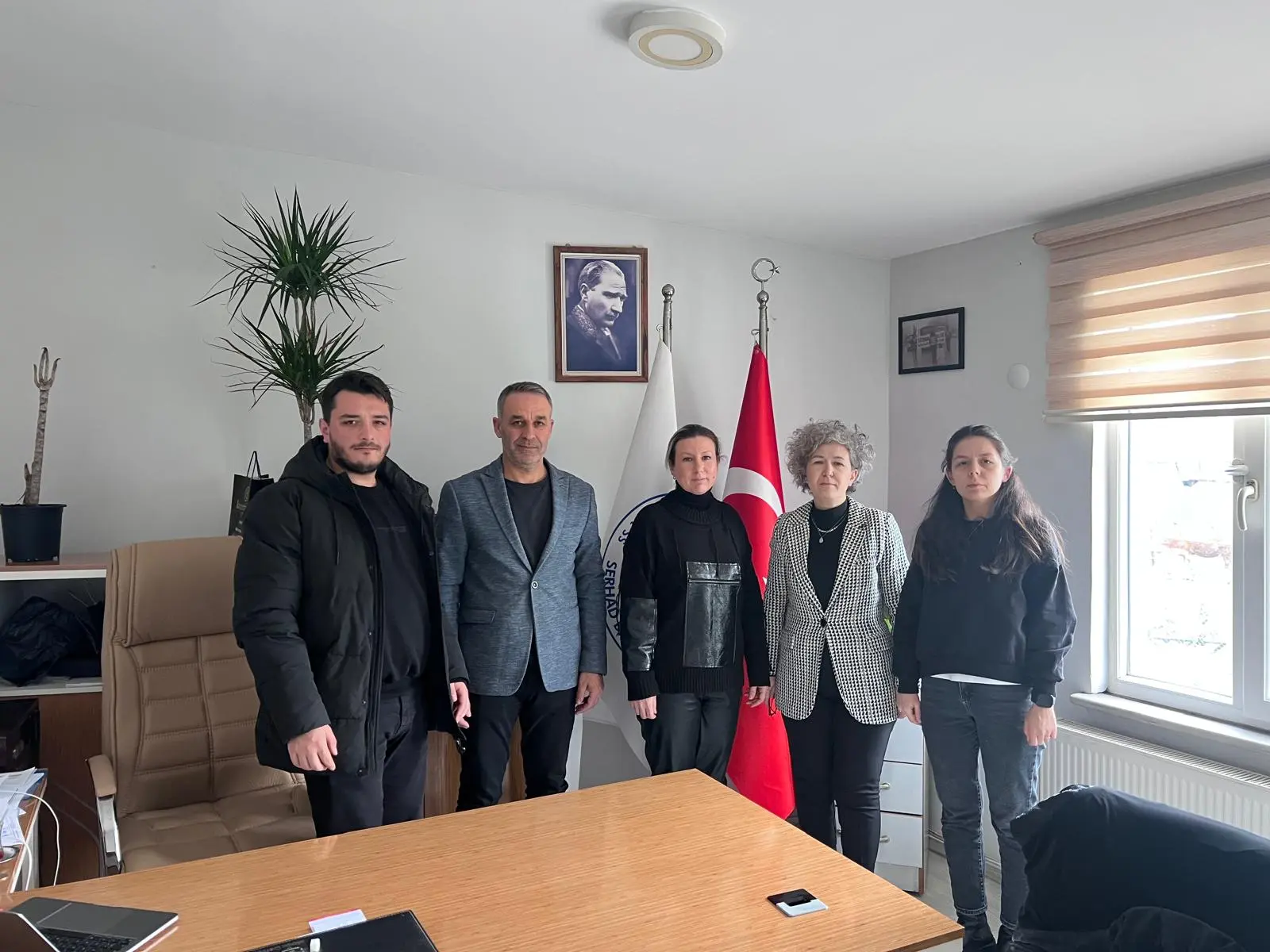 Edirne Ahval’den Başkan Dilci’ye tebrik ziyareti