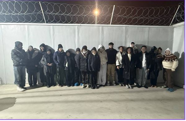 18 Göçmen Yakalandı