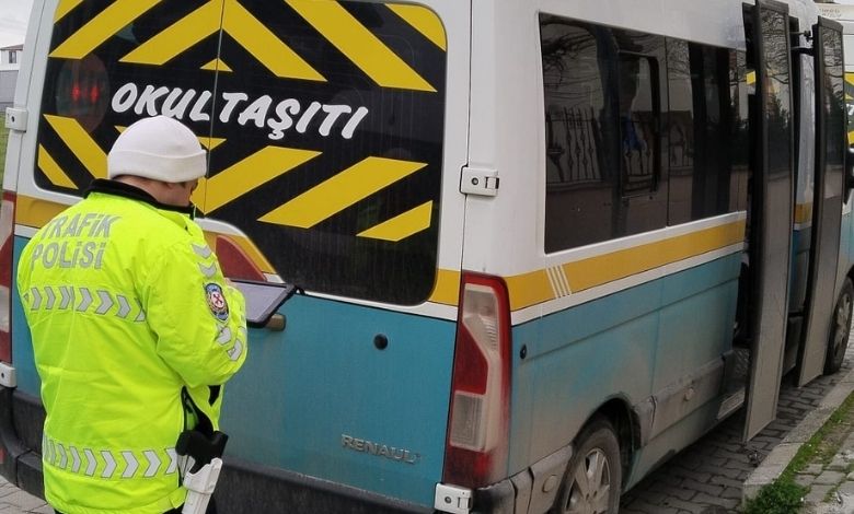 Kurallara uymayan okul servislerine ceza