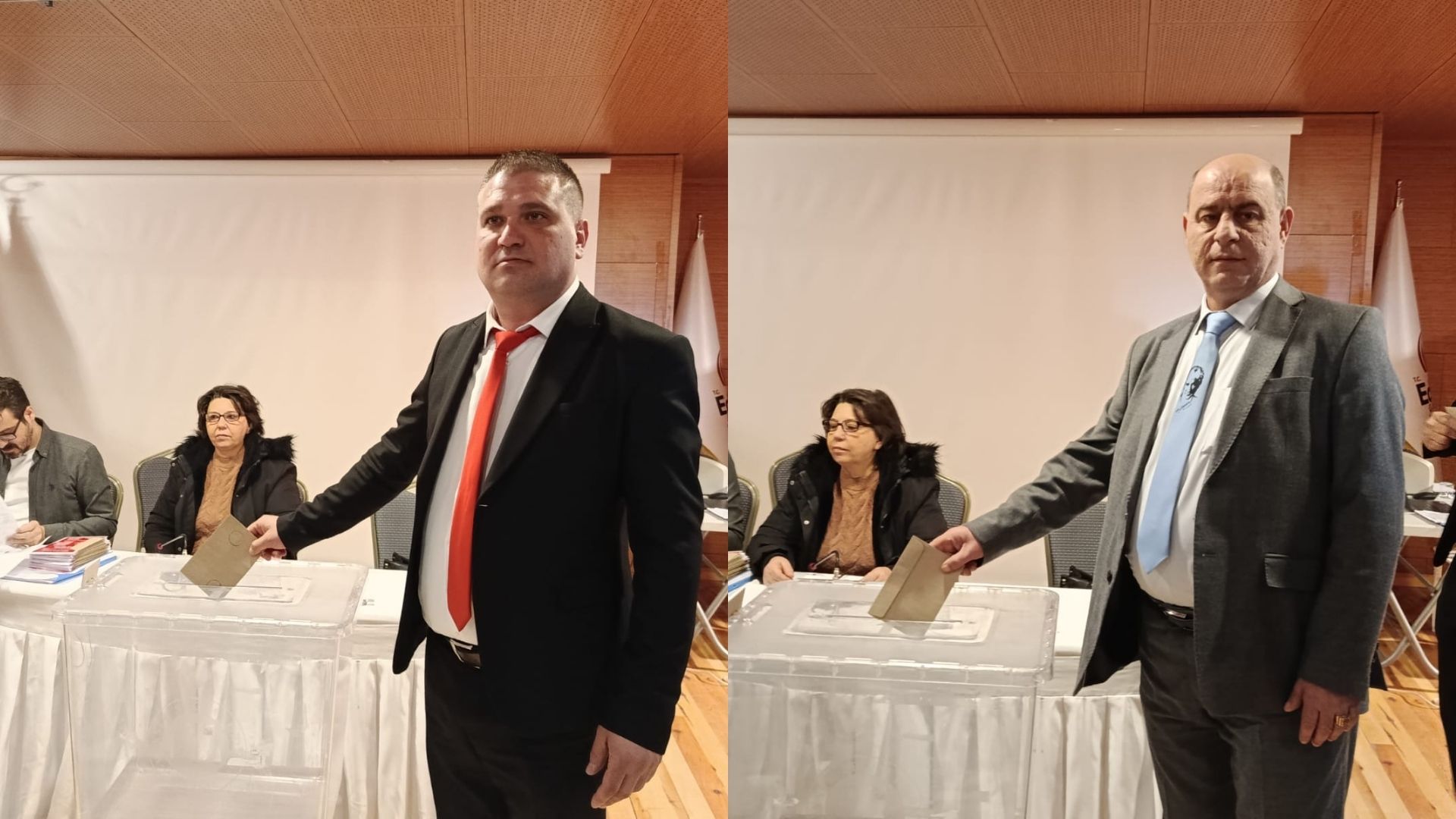 İki adaylı seçimde servisçi esnafı sandık başında