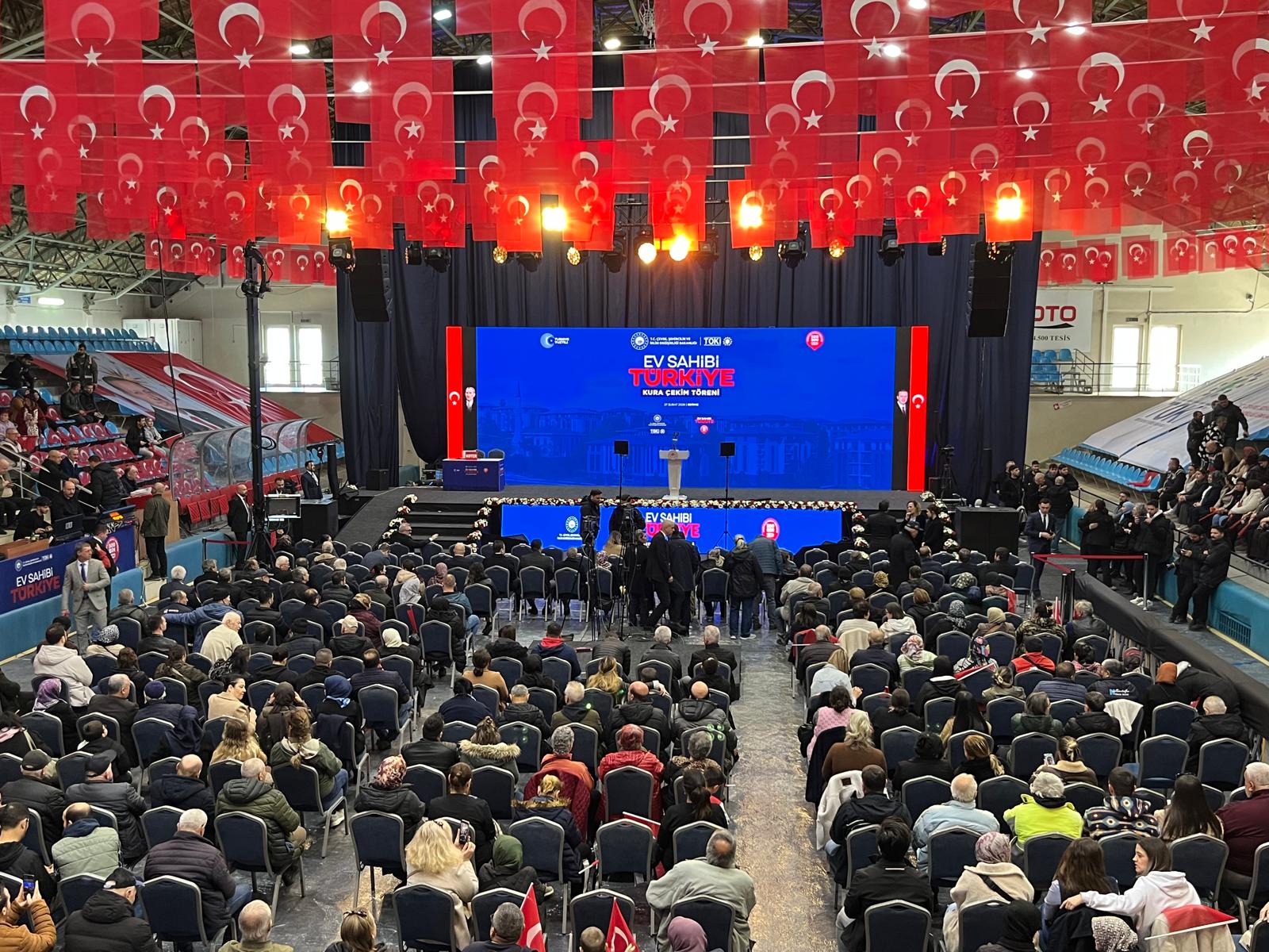 Edirne’de TOKİ heyecanı!