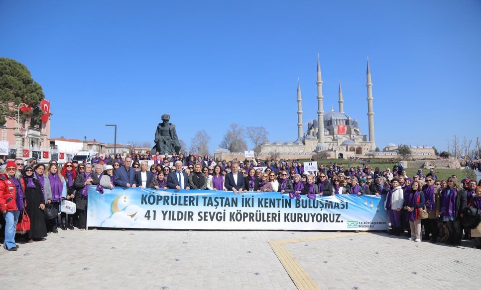 Büyükçekmeceli kadınlardan Edirne'ye 41 yıllık gönül köprüsü