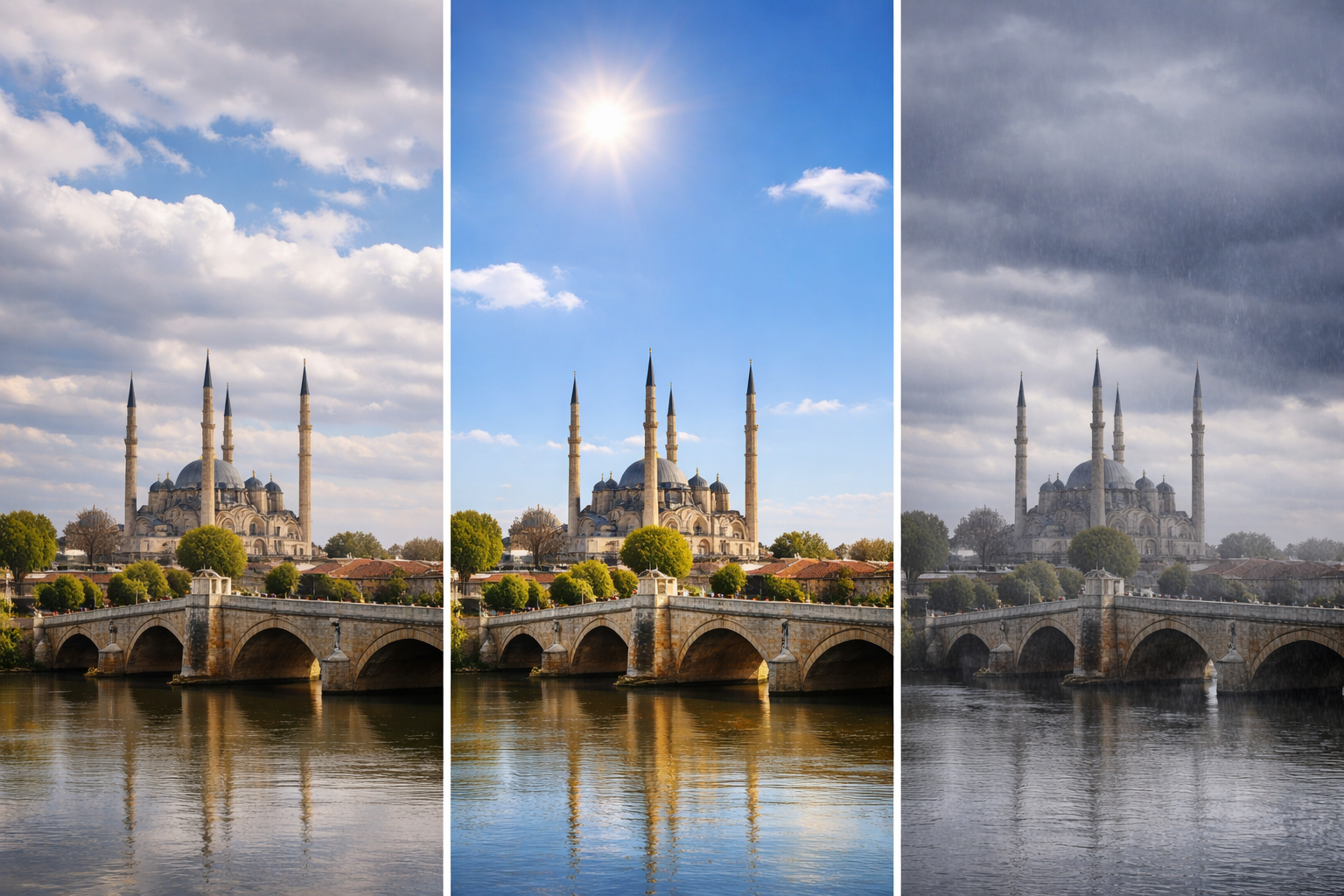 Edirne'de Ramazan Bayramında hava nasıl olacak?