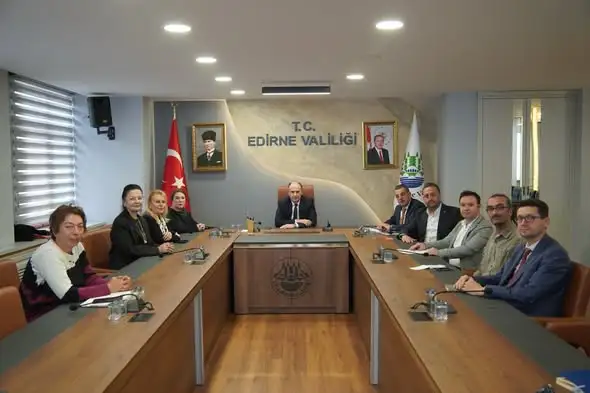 Edirne Bienali hazırlıkları değerlendirildi