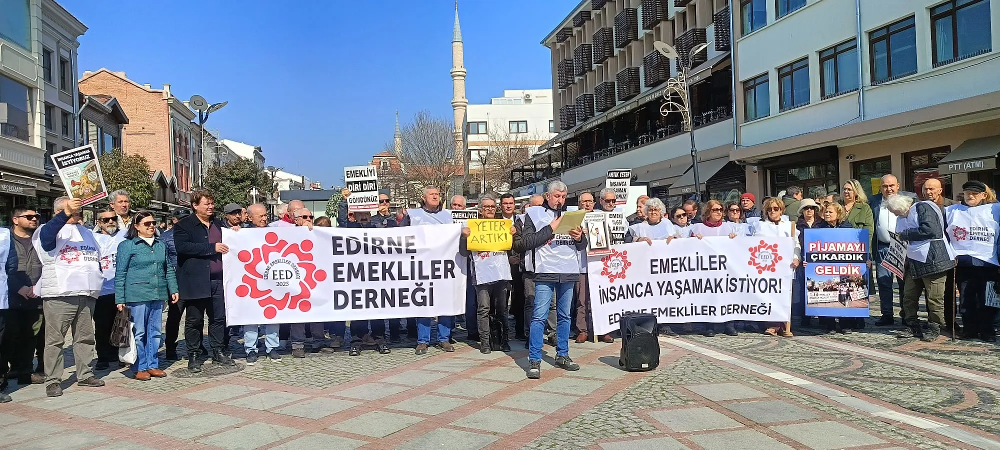 Edirne’den Ankara’ya Açık Çağrı: Emeklinin Bayramı Nerede?”