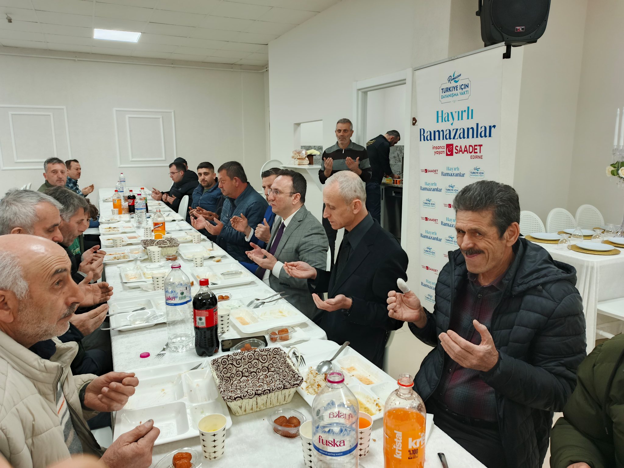 Saadet Partisi Havsa İlçe Başkanlığı'ndan iftar programı