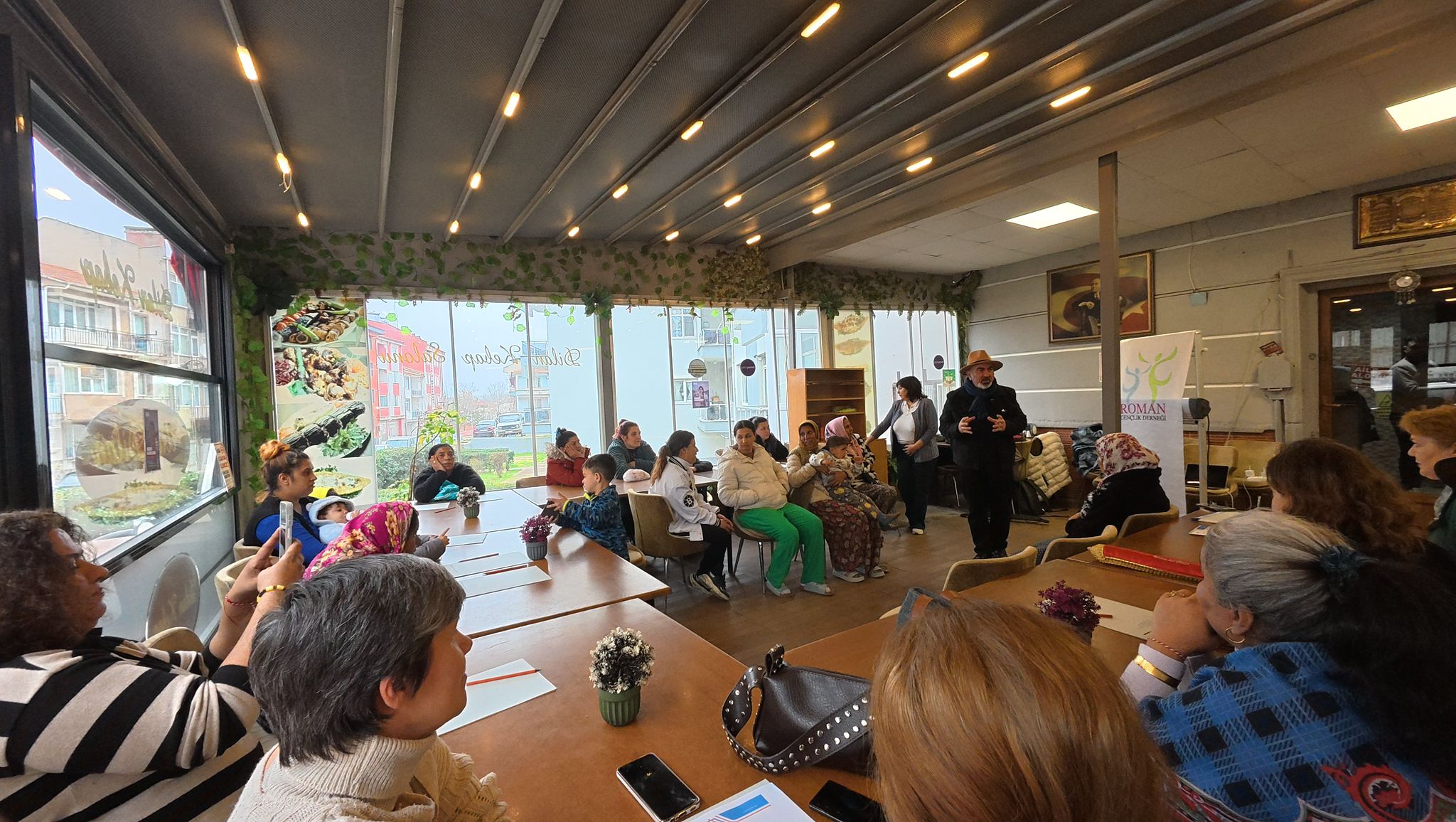 Roman kadınlardan 'Sessiz Çığlık' buluşması