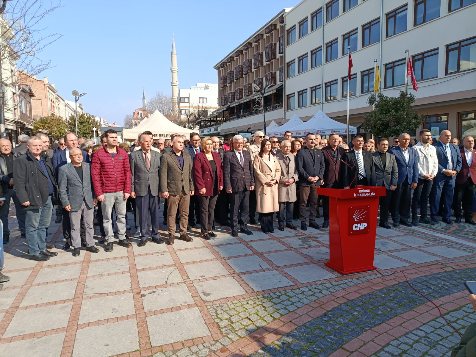 Silivri’den Edirne’ye mesaj