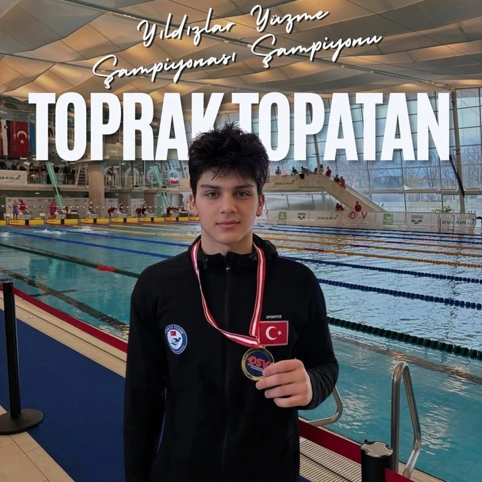 Yüzücü Toprak Topatan’dan Uluslararası Büyük Başarı
