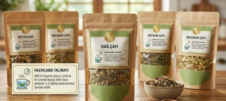 Bitki Çaylarında Yeni Dönem  