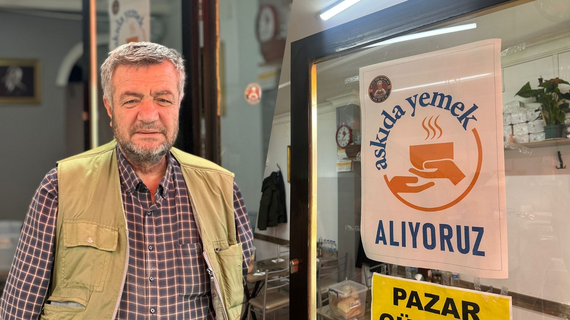 Duyarlı esnaftan 'askıda yemek' kampanyası