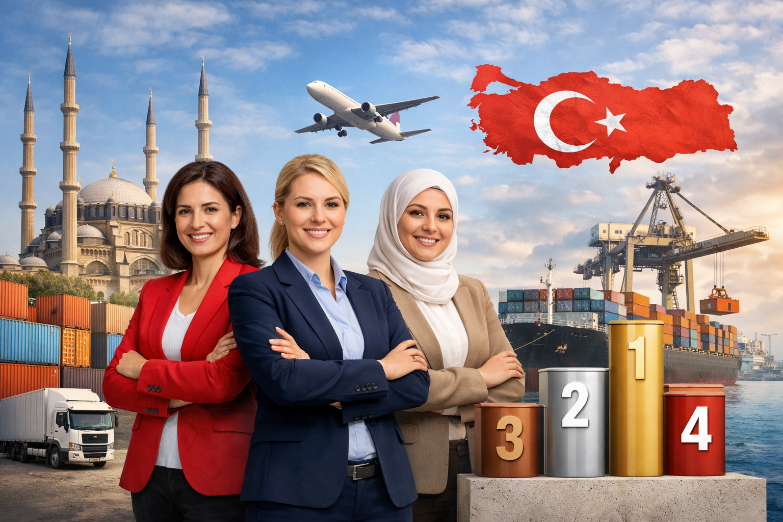 Edirneli, Kadınlar İhracattaki Gücüyle Türkiye 4’üncüsü Oldu